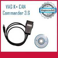 Interfata tester auto VAG K+CAN 3.6 cod PIN programare chei Audi VW