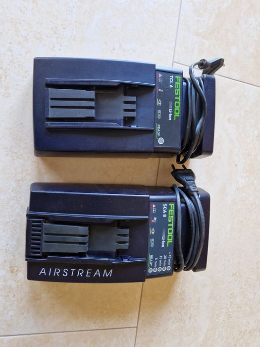Festool SCA 8 , TCL 6 - incarcator ( sursa )