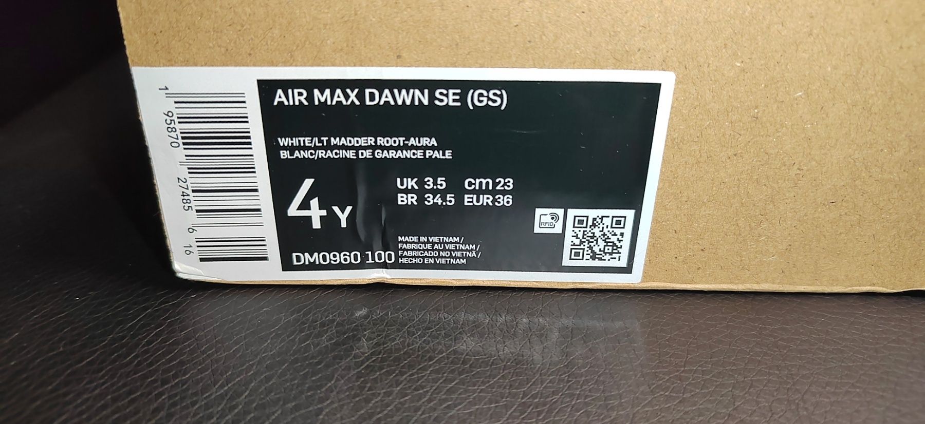 Nike Air Max Dawn SE, номер 36