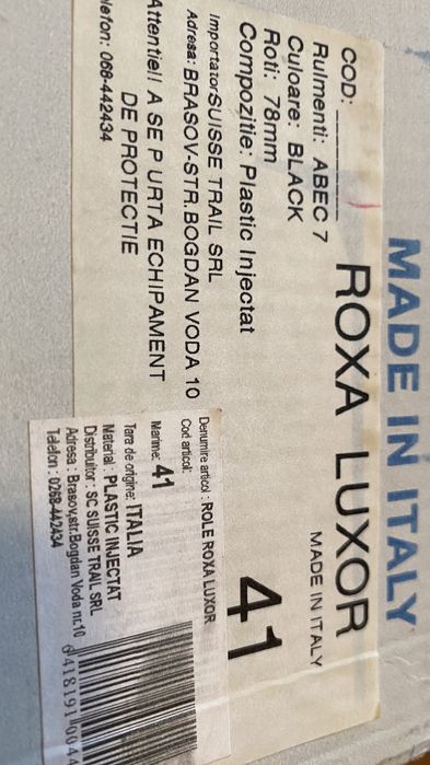 Role fitness “Roxa” , cu frana marimea 41