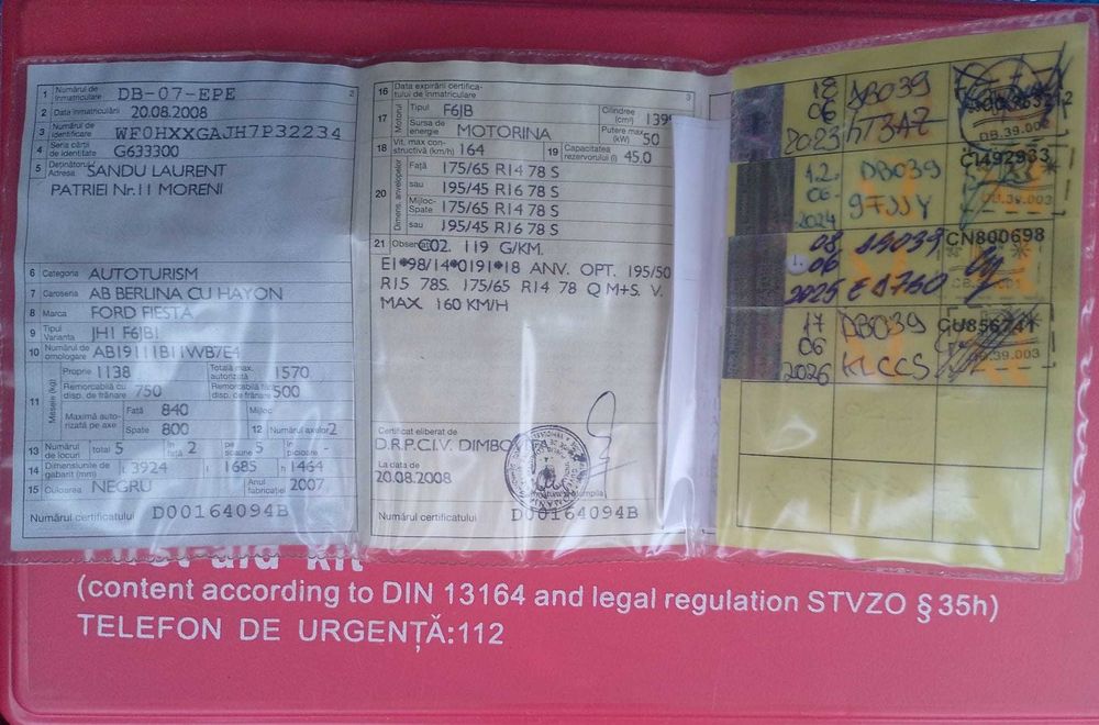 Vand Ford Fiesta _ an fabricatie 2008