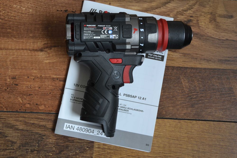 Нов безчетков ударен винтоверт Parkside 12V, 45Nm