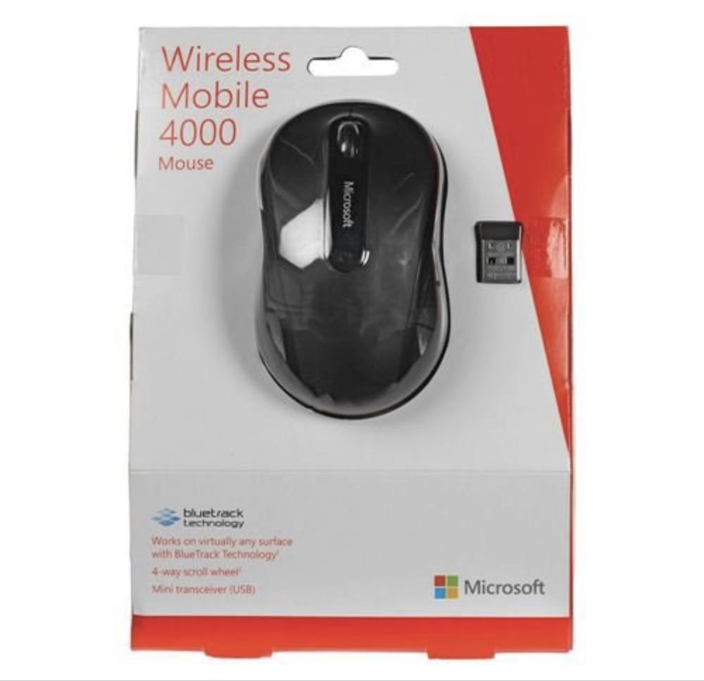 Безжична Мишка Microsoft Wireless Mobile 4000