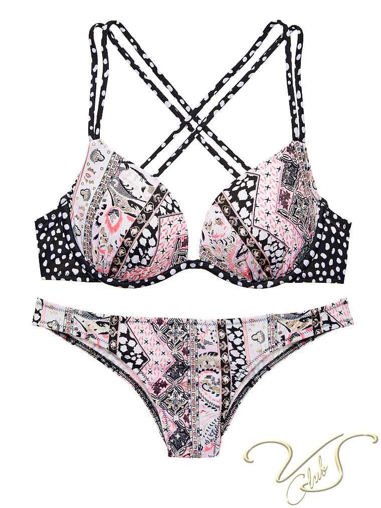 Costum Baie Push-Up VICTORIA’S SECRET Gorgeous 100% Original 75B 75C