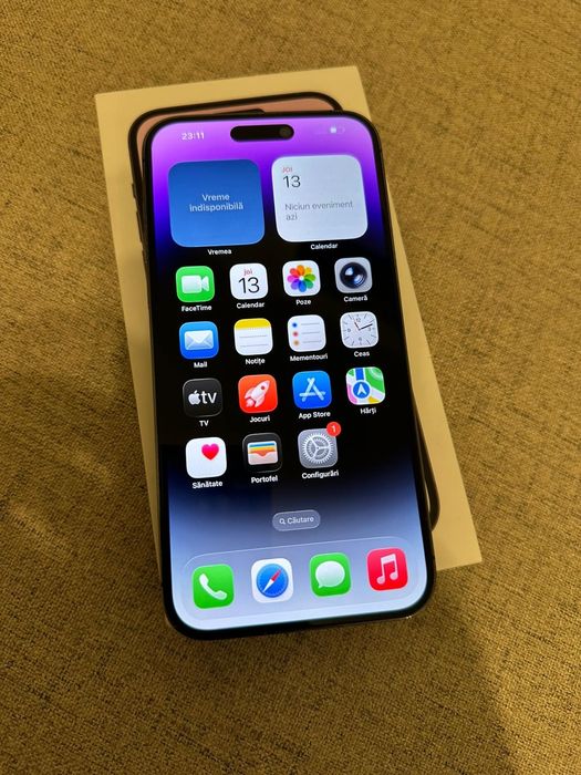 Vand Sau Schimb IPhone 14 PRO Max Deep Purple 128Gb Neverlocked