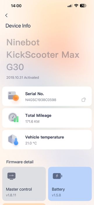 Trotineta electrica Segway G30 Max