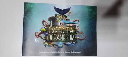 Vand album si set complet Expeditia Oceanelor 2023 Mega Image