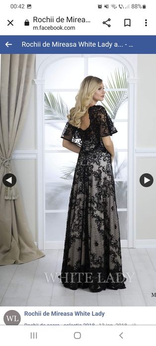 Rochie  white lady  38-40