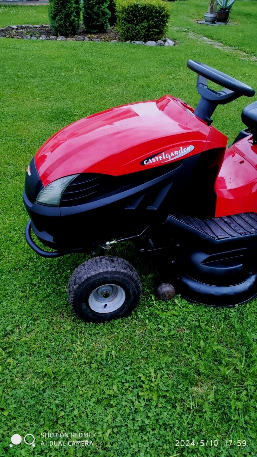 Трактор косачка CASTELGARDEN двигател HONDA 16 HP