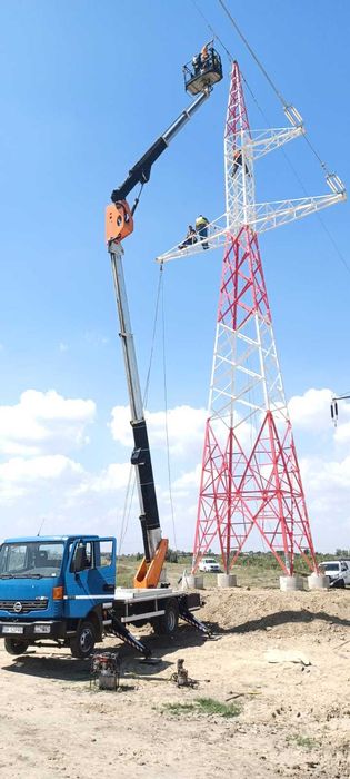 Nacele PRB-18-22-27m pentru lucrarii la înaltime si toaletarii copacii
