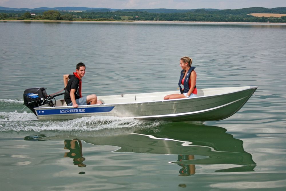 Barca Aluminiu Marine 14M 4.12metri