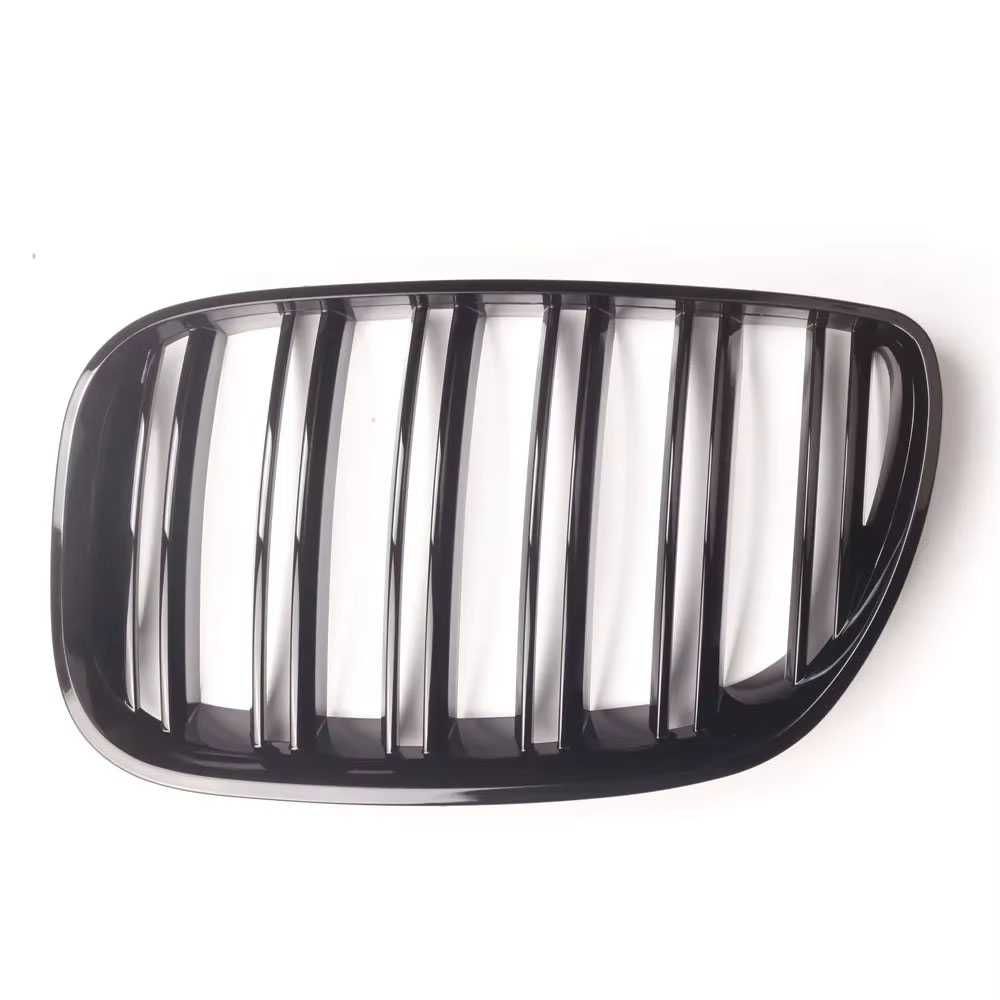 Set 2 grile duble M negru lucios BMW X5 E53 facelift 2003-2006