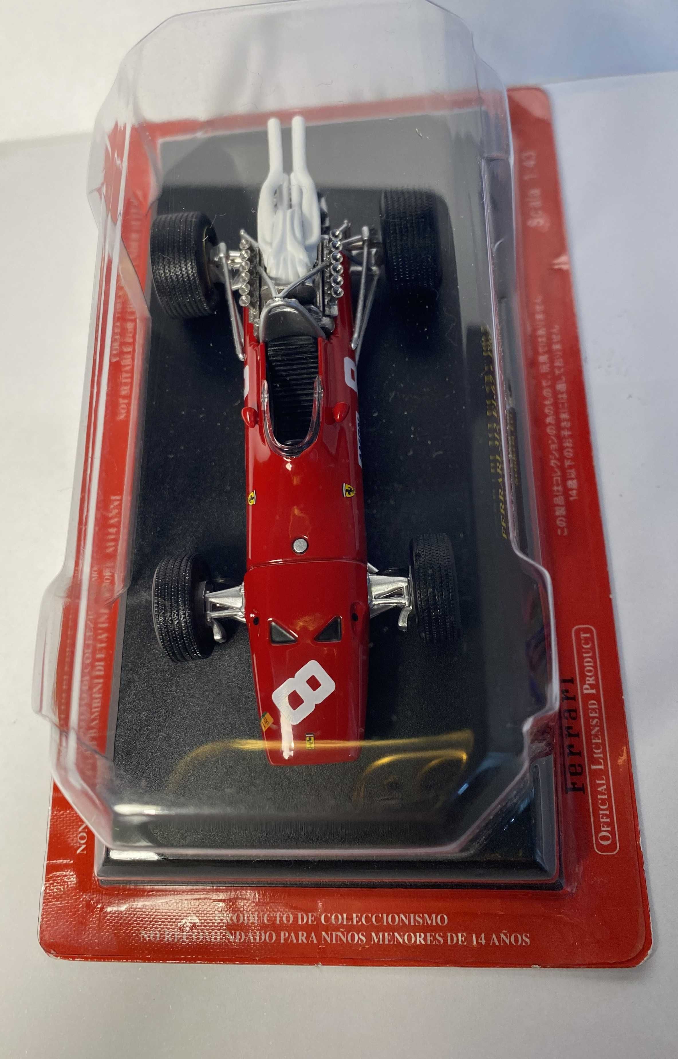 FERRARI 312 F1-67 1967 Chris Amon Macheta Formula1 Scara 1:43