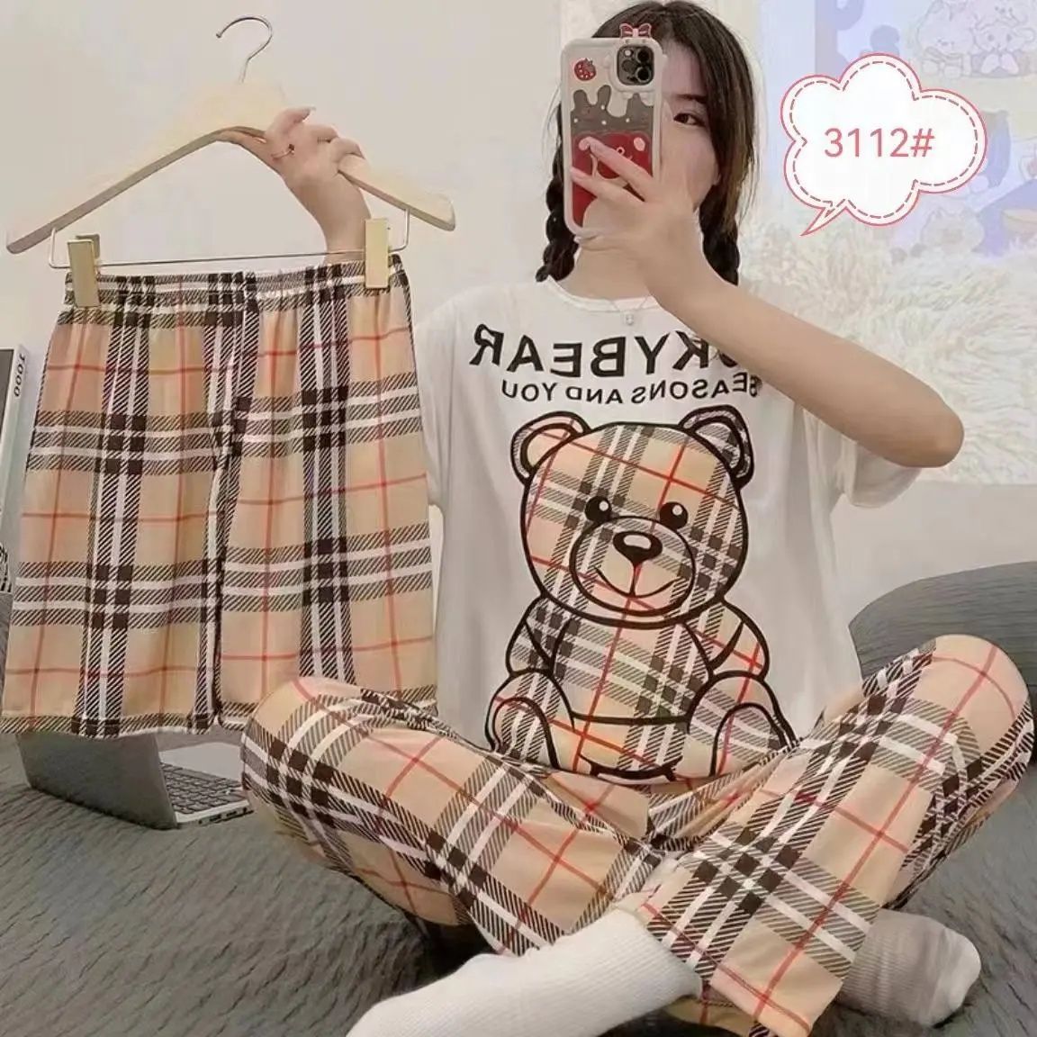 Пижама 3в1 - 3 talik pijama Xittoy
