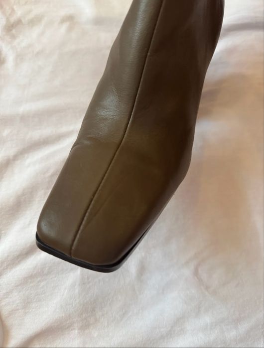 Сапоги манго цвета хаки