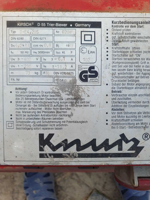 generator Industrial PLus