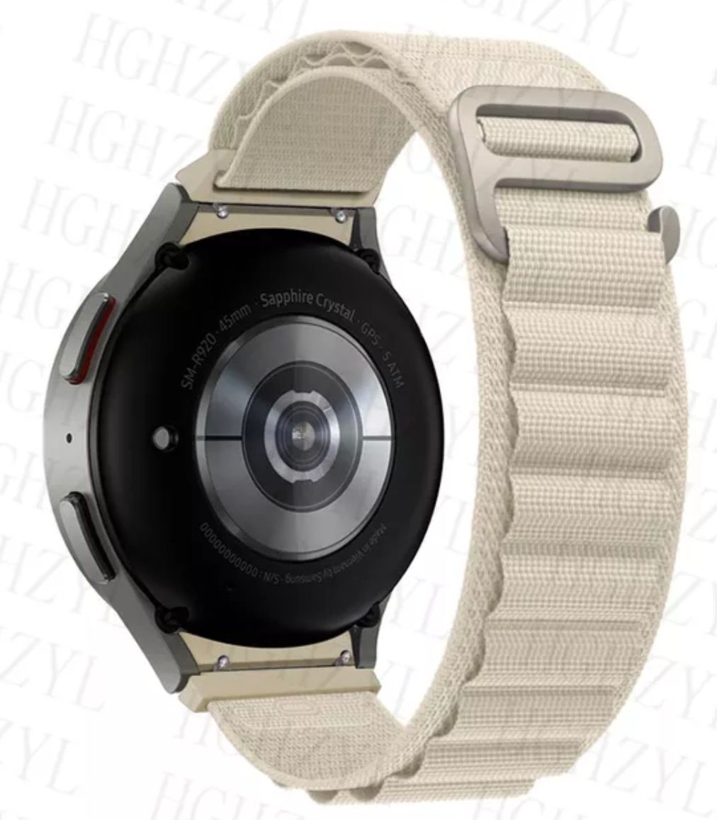 Bratara silicon/piele smartwatch 20/22 mm/Mi band 5,6
