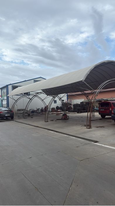 Vand structura metalica spalatorie auto