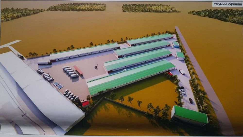 Surum, Bag'ishda 2.4 GA tovuq ferma sotiladi, Quyichirchiq tumani.