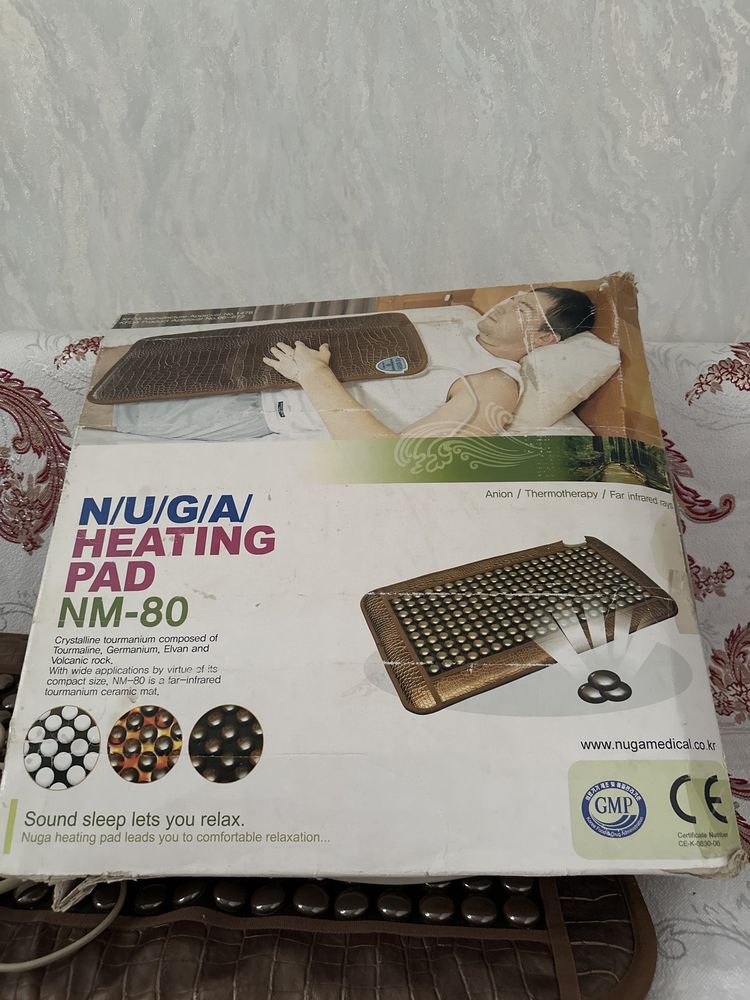 Массажор коврик N/U/G/A HEATING PAD NM-80