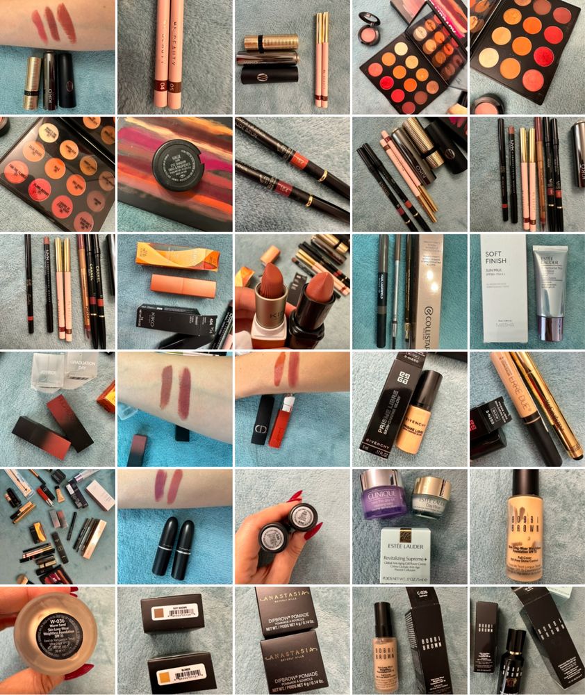 гримове  , Dior очна линия , bobbi brown, Kiko milano , La Mer, Mac