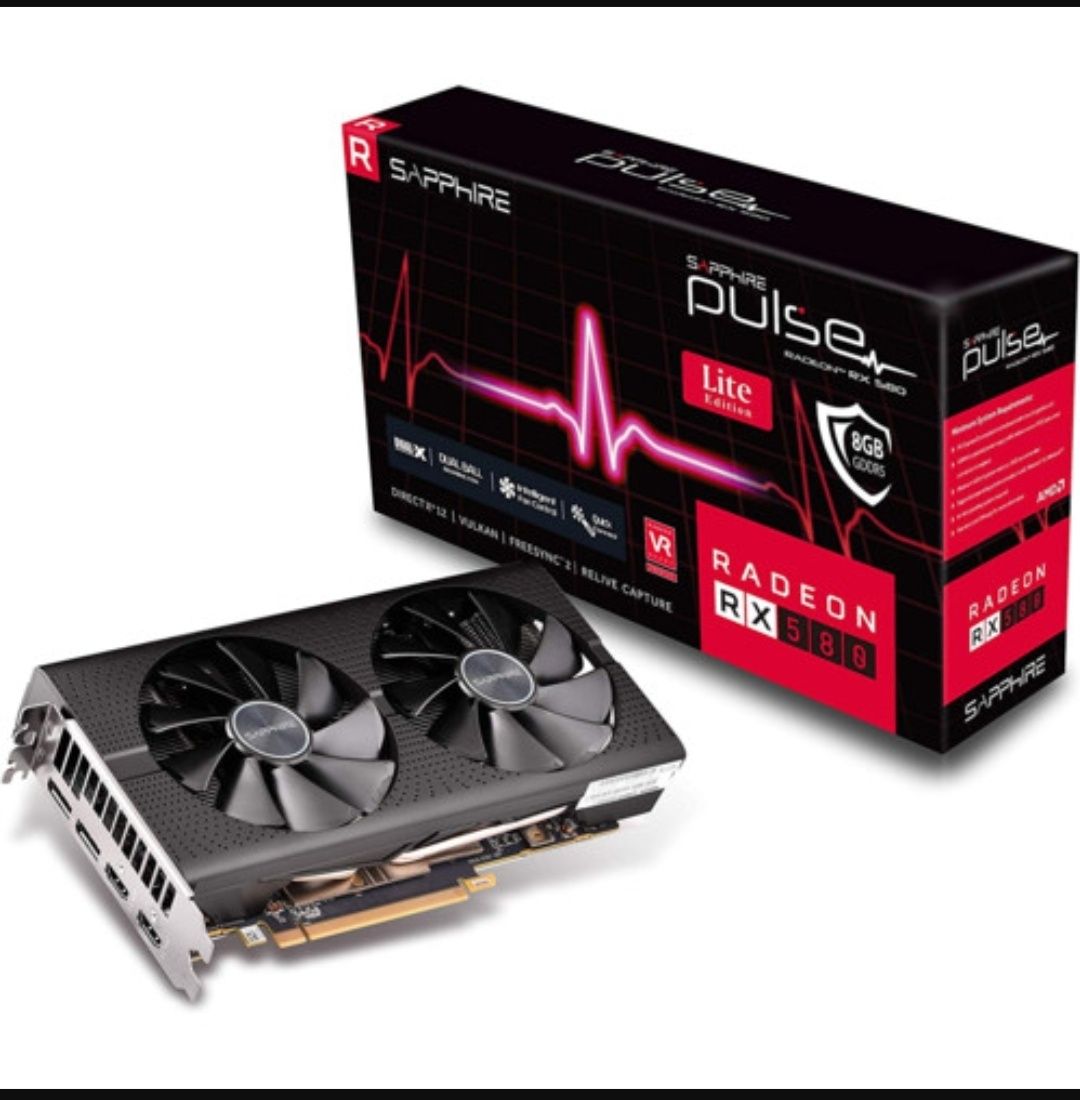 Radeon sapphire RX580 8gb