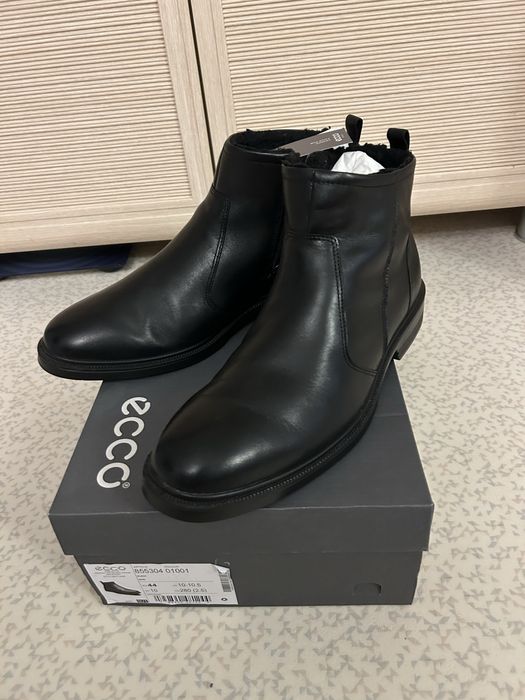 Ботинки ECCO фирменные оригинал зимние