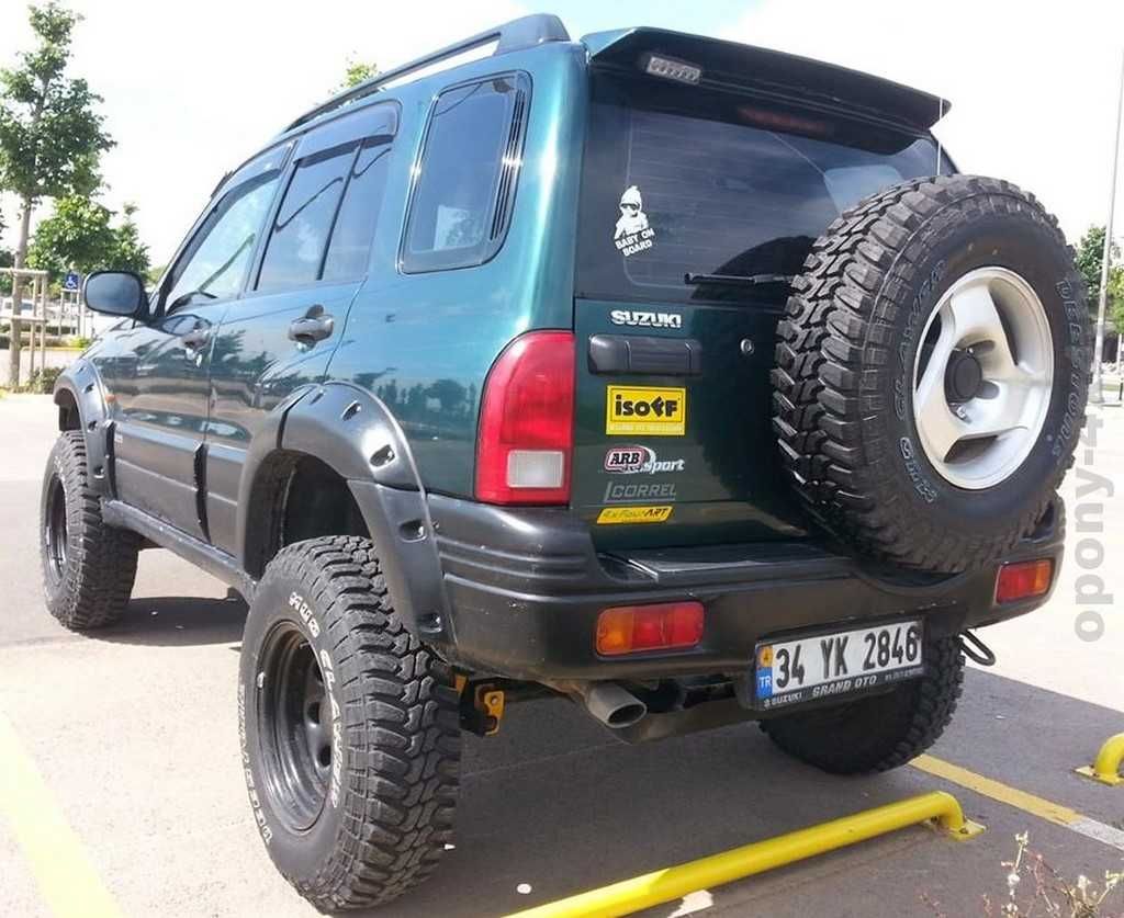 OVERFENDERE Suzuki GRAND Vitara 5 usi - 8 cm + kit garnituri/suruburi