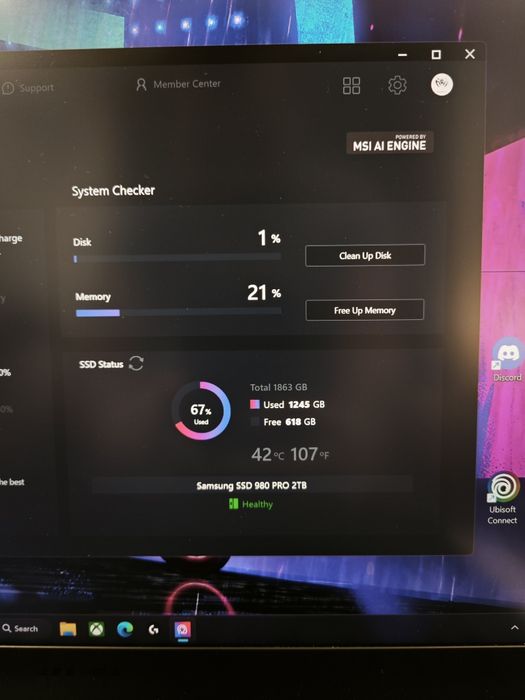 Laptop gaming MSI GE76 Raider