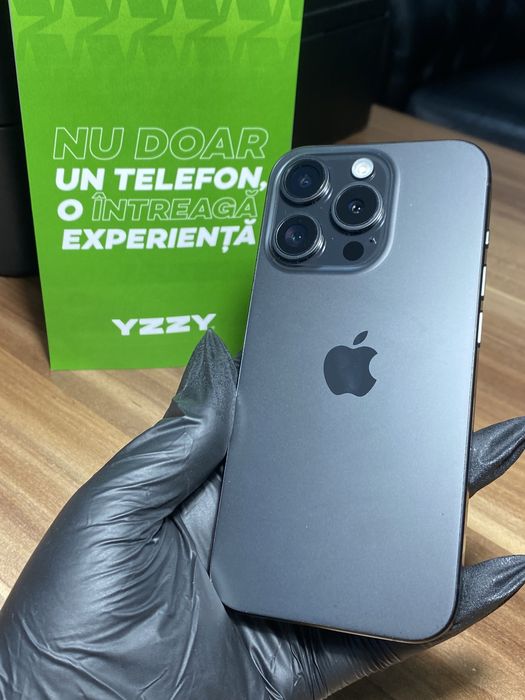 iPhone 15 Pro/ 256 GB/ Garanție 24 luni |Sănătate baterie 89% /Ca nou
