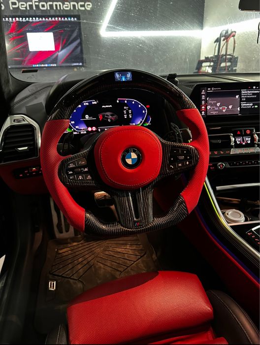 Volan BMW Carbon - Seria G - Incalzire - Traffic Jam - Vibratii