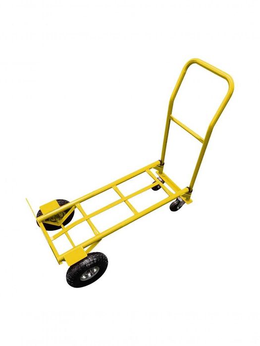 Транспортна количка 2 в 1, до 200 кг, нова МОСТРА с драскотина