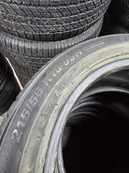 4x 215/55/18 M+S KUMHO 2018 Stare ca noi