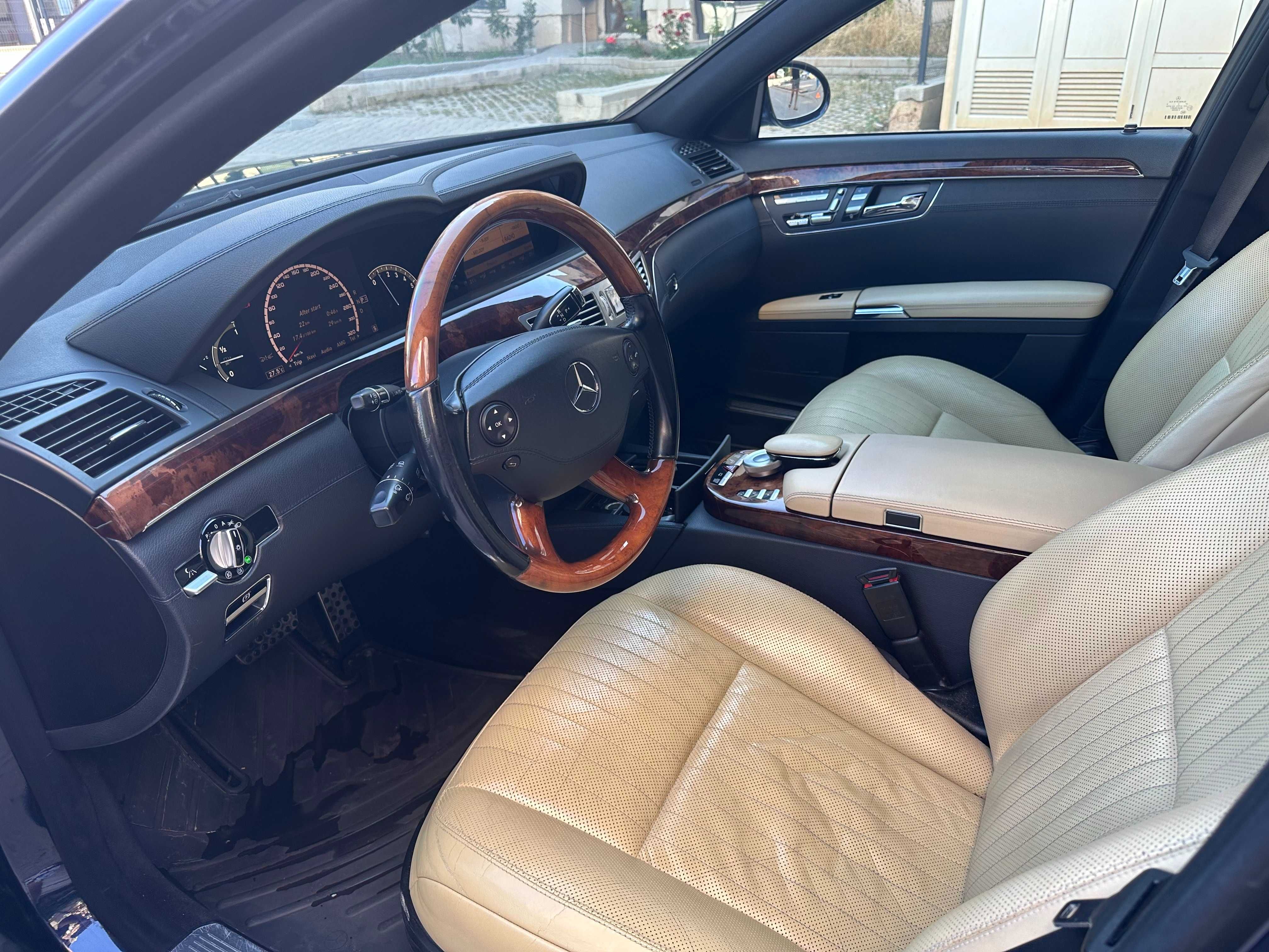 Мерцедес S500 AMG Long 2008г. 272 000км Бензин/Газ