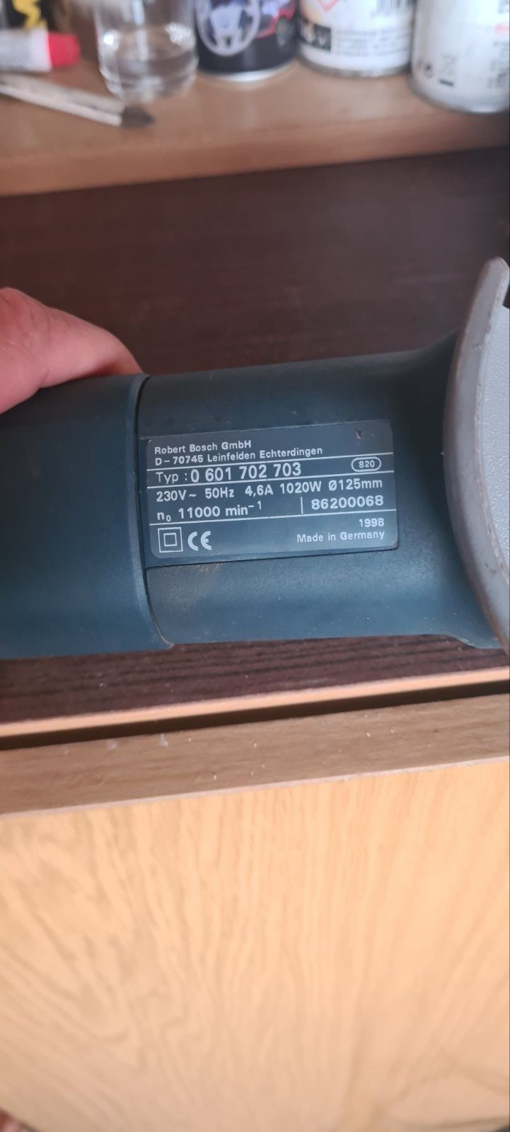 Bosch GWs 10-125c ъглошлайф Hilti te-22