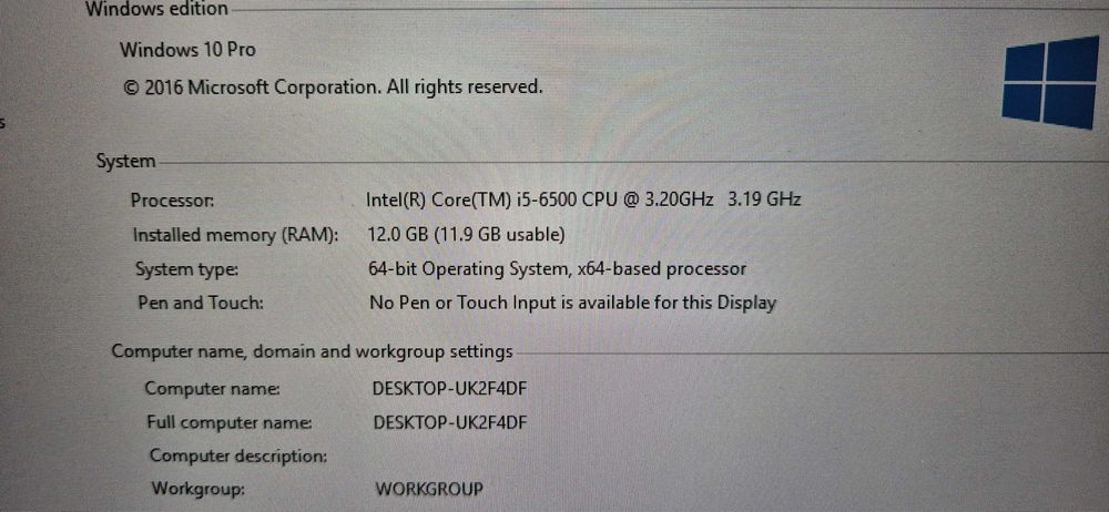 unitate pc Gaming i5 6500 12gb ddr4 128 ssd m2 GTX 750 Ti 2gb ddr5