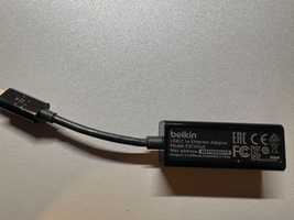 Adaptor Belkin Gigabit USB-C - Ethernet LAN (model F2CU040)