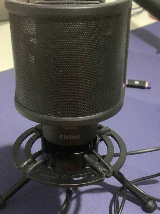 Микрофон Fifine k680 черный с дополнительным комплектом