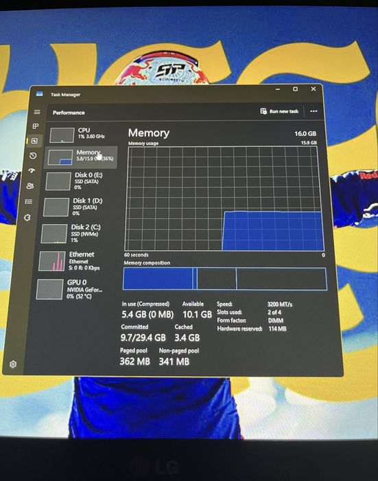 pc r7 5700x, rtx 3060ti