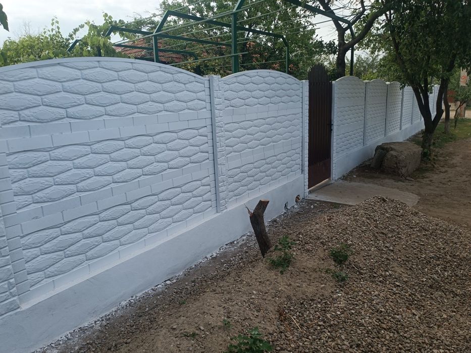 Gard(uri) din prefabricate din beton livrare gratuita JUD BUZAU