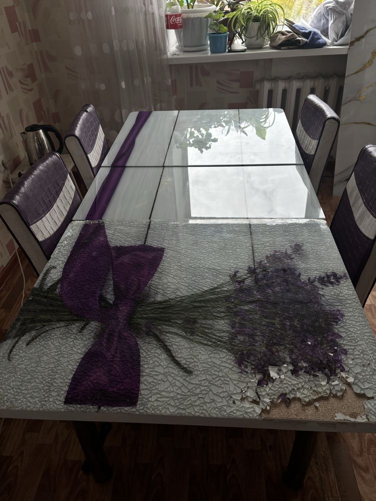 Продам стол + 6 стула