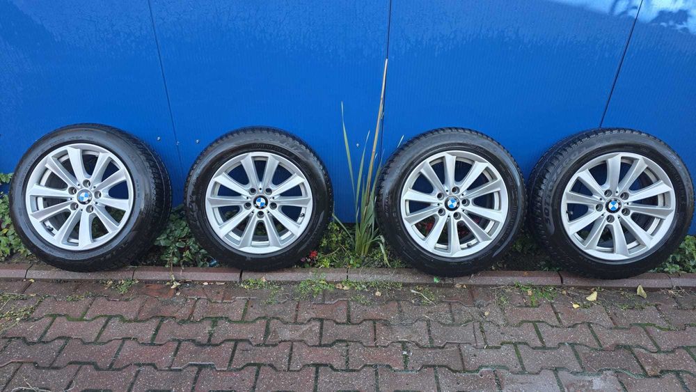 Vand Jante BMW originale + cauciucuri de iarna Pirreli