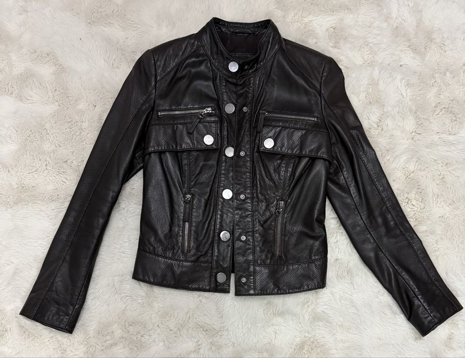 Geaca de piele originala - S