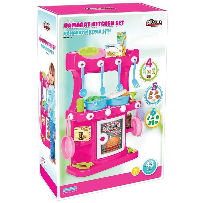 Bucatarie copii Pilsan Hamarat Kitchen Set