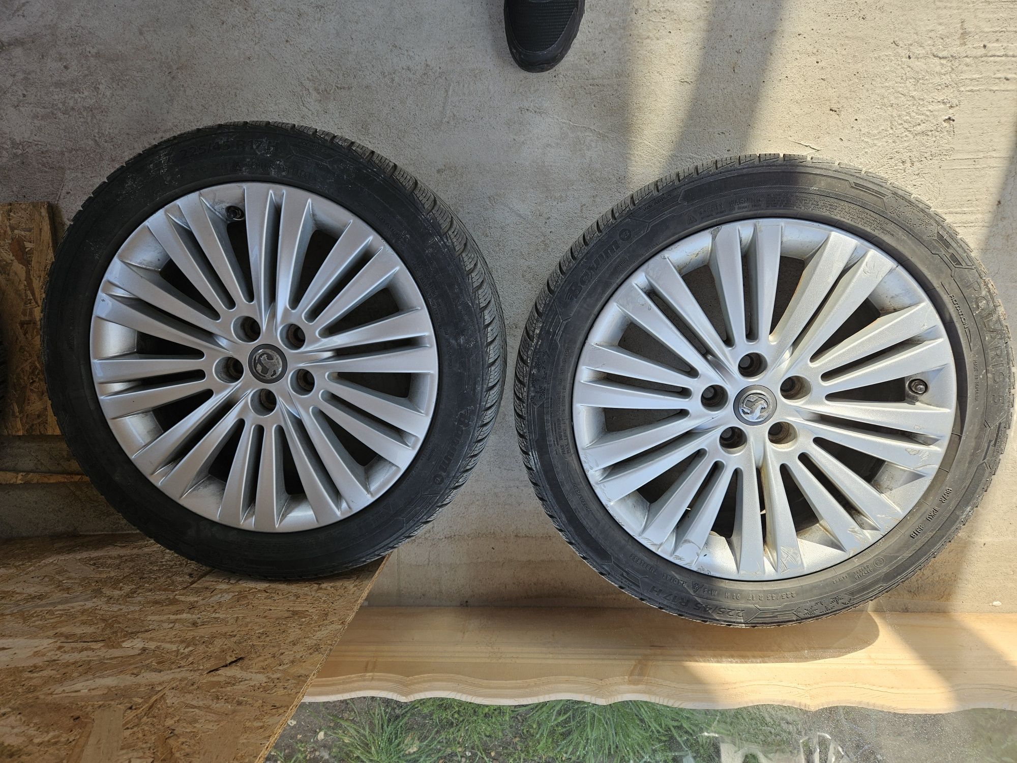 Джанти с гуми Opel Astra K , 5x105 ,56.6мм. 7.5J ET44