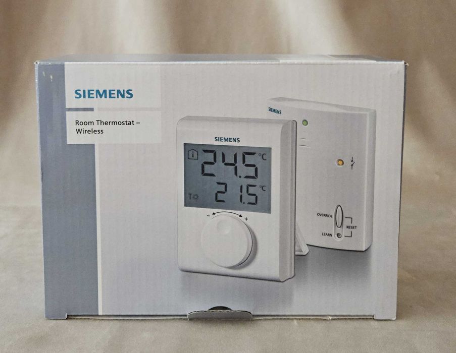 Termostat Siemens RDH100RF | Wireless | Algoritm PID