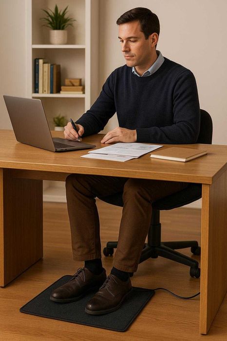 Подгряваща подложка за крака 47×50 см