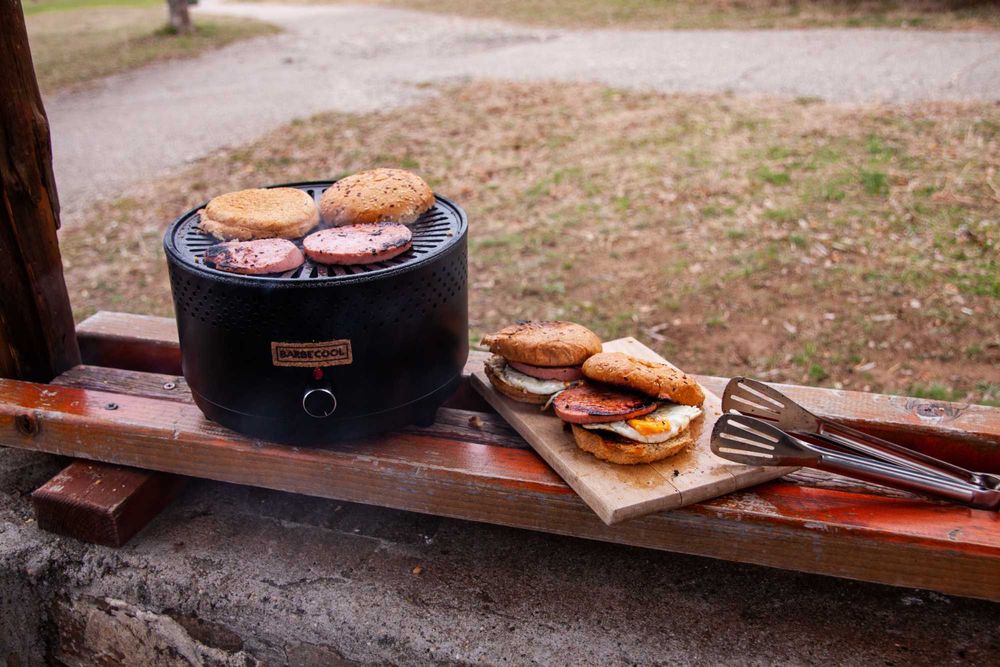 преносимо барбекю, скара, готвене на открито