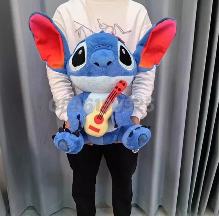 Голям плюшен Стич, 35-50см Лило и Стич плюшени играчки, плюшен Stitch