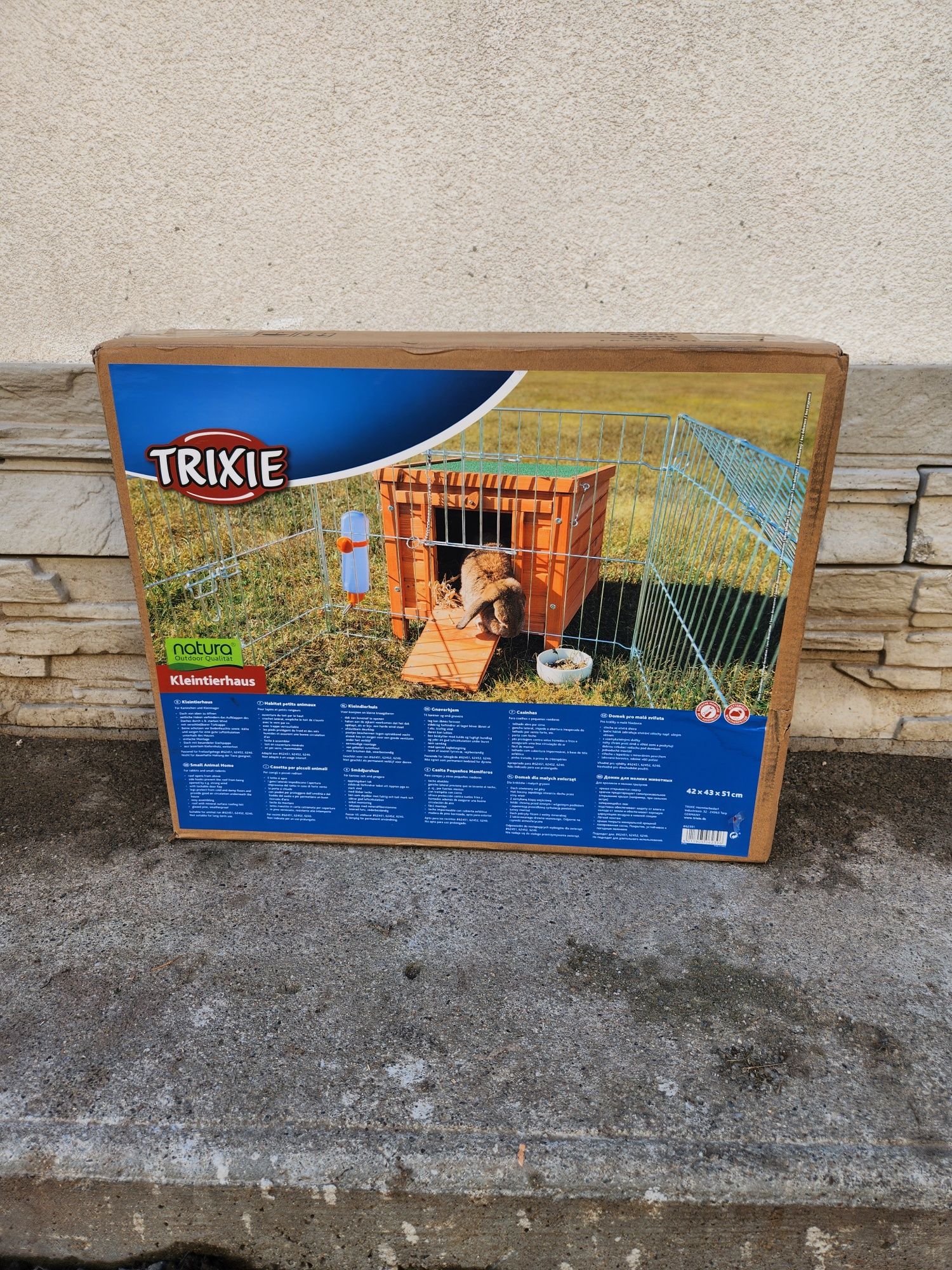 Casuta din lemn Trixie pentru animale mici iepuri hamsteri
